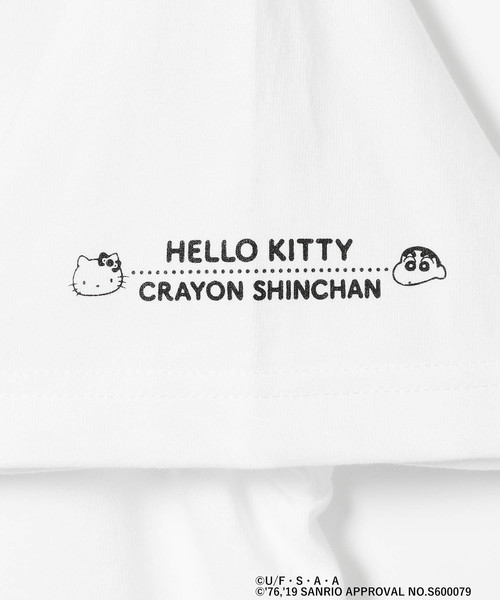 ハローキティ × クレヨンしんちゃん / Street Stickers Tシャツ ハローキティ × クレヨンしんちゃん / Street Stickers Tシャツ