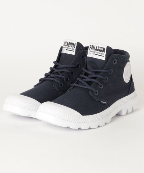 PALLADIUM(パラディウム)の「PALLADIUM/パラディウム BLANC LITE LOW CUFF/ブランク ライト ロー カフ(スニーカー・メンズ・ブラック/ネイビー/レッド・23cm/23.5cm/24cm/24.5cm/25cm/25.5cm/26cm/26.5cm/27cm/27.5cm/28cm/22.5cm)」の2枚目の写真