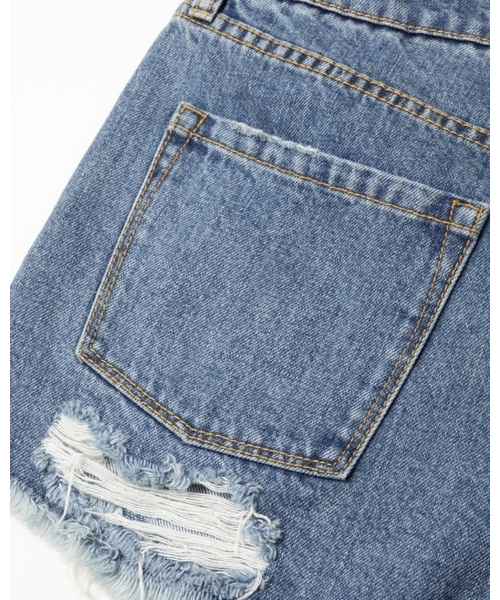 RVCA(ルーカ)の「RVCA レディース THE BF ショートパンツ/ルーカ カットオフ デニムショーツ(デニムパンツ・レディース・ブルー/ライトブルー・24inch/25inch)」の19枚目の写真