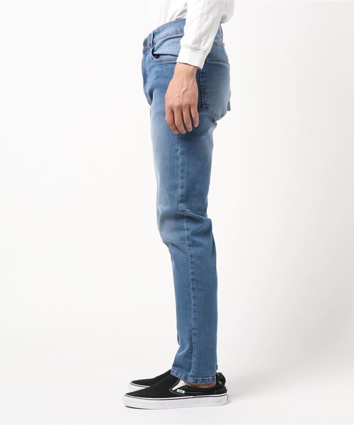 OUTDOOR PRODUCTS（アウトドアプロダクツ）の「OUTDOOR　スリムシルエット ストレッチデニムパンツ（デニムパンツ・メンズ・ライトブルー/ネイビー/ブルー系その他/インディゴブルー・79/91/76/82/85/88）」の5枚目の写真