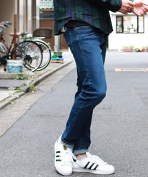 OUTDOOR PRODUCTS（アウトドアプロダクツ）の「OUTDOOR　スリムシルエット ストレッチデニムパンツ（デニムパンツ・レディース）」