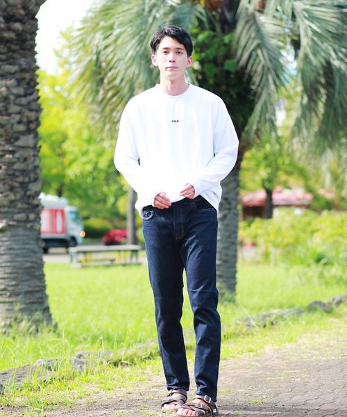 OUTDOOR PRODUCTS（アウトドアプロダクツ）の「OUTDOOR　スリムシルエット ストレッチデニムパンツ（デニムパンツ・メンズ・ライトブルー/ネイビー/ブルー系その他/インディゴブルー・79/91/76/82/85/88）」の15枚目の写真