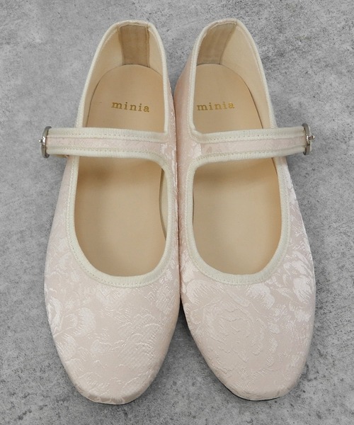 minia（ミニア）の「カンフーシューズ　◆（バレエシューズ・レディース・ブラック/シルバー/レオパード/ブラウン系その他/ホワイト系その他/パープル系その他/ホワイト系その他2/グリーン/ベージュ・S/M/L/LL）」の3枚目の写真