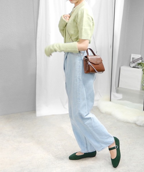 minia（ミニア）の「カンフーシューズ　◆（バレエシューズ・レディース・ブラック/シルバー/レオパード/ブラウン系その他/ホワイト系その他/パープル系その他/ホワイト系その他2/グリーン/ベージュ・S/M/L/LL）」の18枚目の写真