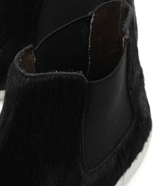 Ray BEAMS（レイビームス）の「MOHI / ポニー サイドゴア スリッポン（スニーカー・レディース・ブラック/その他1・37/38/36/39/35）」の8枚目の写真