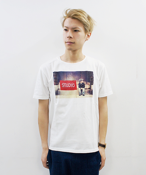 CIAOPANIC(チャオパニック)の「【Ciaopanic】 カラーフォト刺繍Tee(Tシャツ/カットソー・メンズ・ライトグレー/クリーム/アイボリー/オフホワイト/ホワイト・LARGE/MEDIUM)」の2枚目の写真