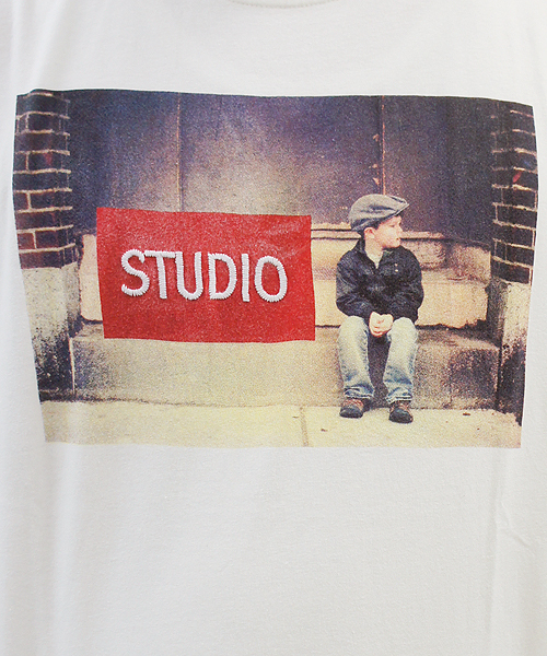 CIAOPANIC(チャオパニック)の「【Ciaopanic】 カラーフォト刺繍Tee(Tシャツ/カットソー・メンズ・ライトグレー/クリーム/アイボリー/オフホワイト/ホワイト・LARGE/MEDIUM)」の14枚目の写真