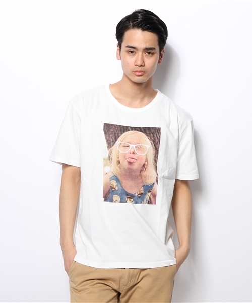 CIAOPANIC(チャオパニック)の「【Ciaopanic】 カラーフォト刺繍Tee(Tシャツ/カットソー・メンズ・ライトグレー/クリーム/アイボリー/オフホワイト/ホワイト・LARGE/MEDIUM)」の17枚目の写真