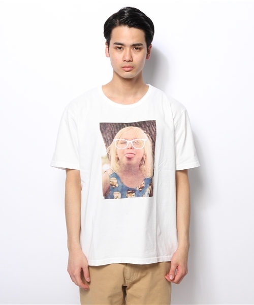 CIAOPANIC(チャオパニック)の「【Ciaopanic】 カラーフォト刺繍Tee(Tシャツ/カットソー・メンズ・ライトグレー/クリーム/アイボリー/オフホワイト/ホワイト・LARGE/MEDIUM)」の9枚目の写真