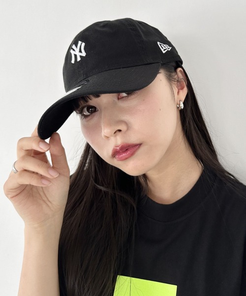 NEW ERA(ニューエラ)の「【NEW ERA】ニューエラ キャップ 9TWENTY MLB NY YANKEES MINI LOGO CAP ニューヨークヤンキース 帽子(キャップ・レディース・ブラック/チャコールグレー/ネイビー/サンドベージュ/ホワイト/その他1/その他2/その他3・FREE)」の17枚目の写真