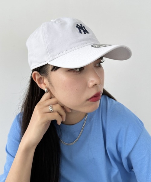 NEW ERA(ニューエラ)の「【NEW ERA】ニューエラ キャップ 9TWENTY MLB NY YANKEES MINI LOGO CAP ニューヨークヤンキース 帽子(キャップ・レディース・ブラック/チャコールグレー/ネイビー/サンドベージュ/ホワイト/その他1/その他2/その他3・FREE)」の22枚目の写真