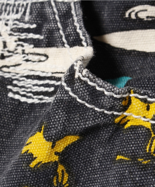 BOOFOOWOO（ブーフーウー）の「PEANUTSサロペット KID'S Baseball柄（サロペット/オーバーオール・キッズ・グレー・100/120/110/130/80/90）」の7枚目の写真