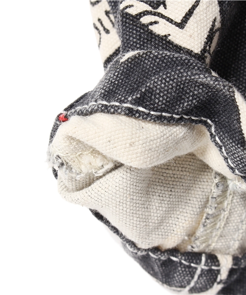 BOOFOOWOO（ブーフーウー）の「PEANUTSサロペット KID'S Baseball柄（サロペット/オーバーオール・キッズ・グレー・100/120/110/130/80/90）」の8枚目の写真