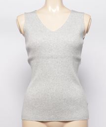 Cotton melange rib tank
