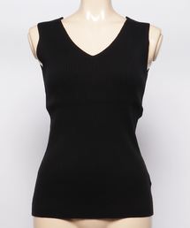 Cotton melange rib tank