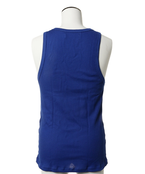 And A（アンドエー）の「THERMAL TANK TOP (SPECIAL DELIVERY)（タンクトップ・メンズ・レッド/ホワイト/ブルー・SMALL/MEDIUM）」の5枚目の写真