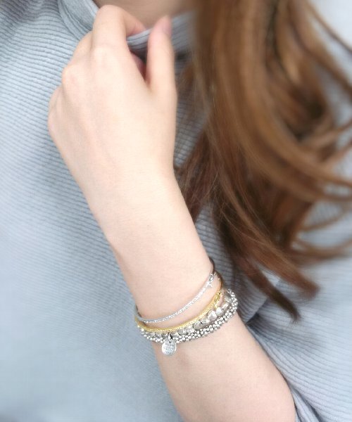 Jewel Changes（ジュエルチェンジズ）の「PHILIPPE AUDIBERT　Jewel Changesスペシャル  ハートキャビアデュオ ブレス / フィリップオーディベール / フィリップ オウディべール / WEBｺﾝﾃﾝﾂ / ∬（ブレスレット・レディース・シルバー・フリー）」の16枚目の写真
