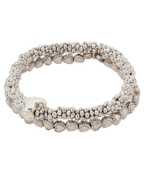 Jewel Changes（ジュエルチェンジズ）の「PHILIPPE AUDIBERT　Jewel Changesスペシャル  ハートキャビアデュオ ブレス / フィリップオーディベール / フィリップ オウディべール / WEBｺﾝﾃﾝﾂ / ∬（ブレスレット・レディース・シルバー・フリー）」の10枚目の写真