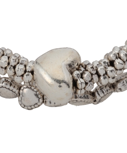 Jewel Changes（ジュエルチェンジズ）の「PHILIPPE AUDIBERT　Jewel Changesスペシャル  ハートキャビアデュオ ブレス / フィリップオーディベール / フィリップ オウディべール / WEBｺﾝﾃﾝﾂ / ∬（ブレスレット・レディース・シルバー・フリー）」の8枚目の写真