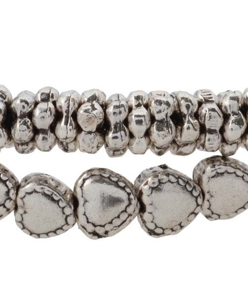 Jewel Changes（ジュエルチェンジズ）の「PHILIPPE AUDIBERT　Jewel Changesスペシャル  ハートキャビアデュオ ブレス / フィリップオーディベール / フィリップ オウディべール / WEBｺﾝﾃﾝﾂ / ∬（ブレスレット・レディース・シルバー・フリー）」の7枚目の写真