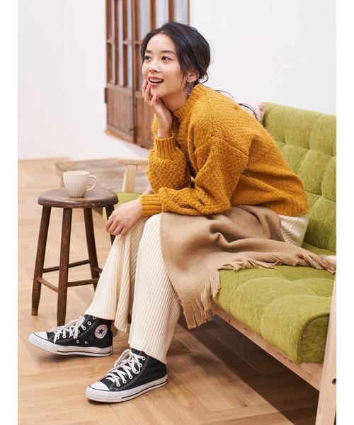 earth music&ecology（アースミュージックアンドエコロジー）の「ラッセルストール ＊（マフラー・レディース・グレー/ピンク/ベージュ/アイボリー・FREE）」の11枚目の写真