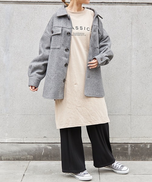 ap retro(アプレトロ)の「シャイニーリブカットフレアパンツ【ZOZO限定アイテム】(その他パンツ・レディース・ブラック/ベージュ/ブラウン・FREE)」の14枚目の写真
