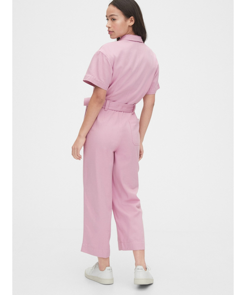 セール】ユーティリティ タイベルトジャンプスーツ（つなぎ