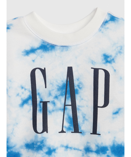 GAP タイダイ柄 スウェットシャツ GAP（ギャップ）の「タイダイスウェットシャツ (キッズ)（スウェット