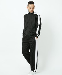 サイドライン シャドーストライプジャージ セットアップ