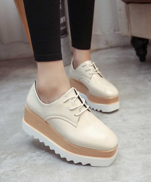 エナメル スクエアトゥ プラットフォーム 厚底 シューズ その他シューズ Mangrove マングローブ のファッション通販 Zozotown