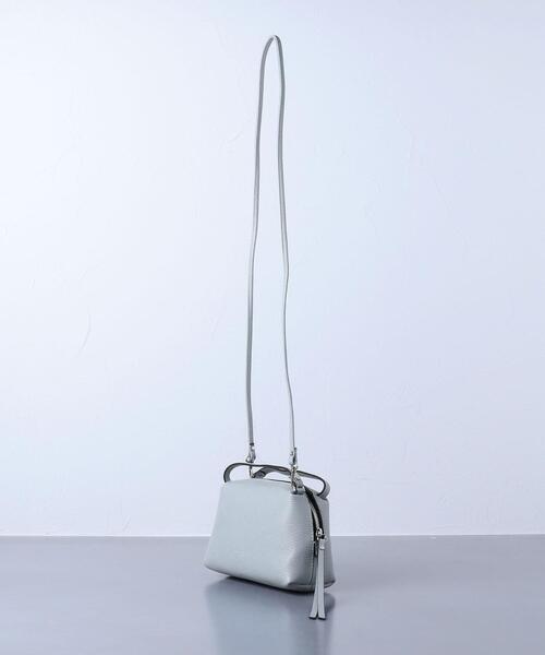 GIANNI CHIARINI（ジャンニ キアリーニ）の「＜GIANNI CHIARINI(ジャンニ キアリーニ) ＞ALIFA バッグS★（ショルダーバッグ・レディース・ブラック/ライトブルー/オフホワイト/ナチュラル・FREE）」の20枚目の写真