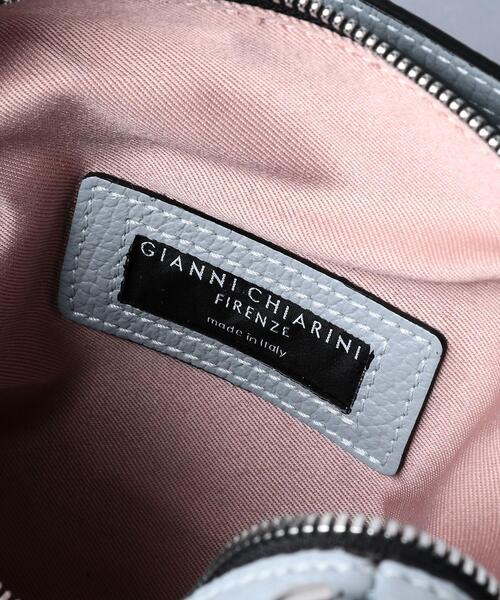 GIANNI CHIARINI（ジャンニ キアリーニ）の「＜GIANNI CHIARINI(ジャンニ キアリーニ) ＞ALIFA バッグS★（ショルダーバッグ・レディース・ブラック/ライトブルー/オフホワイト/ナチュラル・FREE）」の12枚目の写真