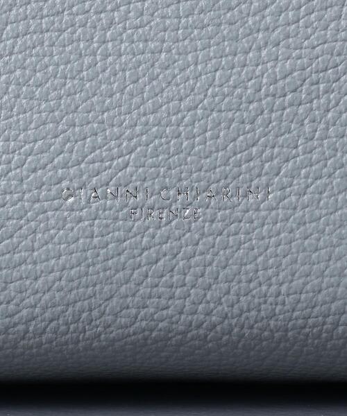 GIANNI CHIARINI（ジャンニ キアリーニ）の「＜GIANNI CHIARINI(ジャンニ キアリーニ) ＞ALIFA バッグS★（ショルダーバッグ・レディース・ブラック/ライトブルー/オフホワイト/ナチュラル・FREE）」の11枚目の写真