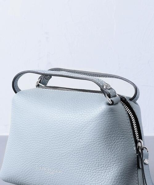 GIANNI CHIARINI（ジャンニ キアリーニ）の「＜GIANNI CHIARINI(ジャンニ キアリーニ) ＞ALIFA バッグS★（ショルダーバッグ・レディース・ブラック/ライトブルー/オフホワイト/ナチュラル・FREE）」の9枚目の写真