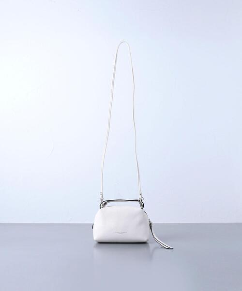 GIANNI CHIARINI（ジャンニ キアリーニ）の「＜GIANNI CHIARINI(ジャンニ キアリーニ) ＞ALIFA バッグS★（ショルダーバッグ・レディース・ブラック/ライトブルー/オフホワイト/ナチュラル・FREE）」の5枚目の写真