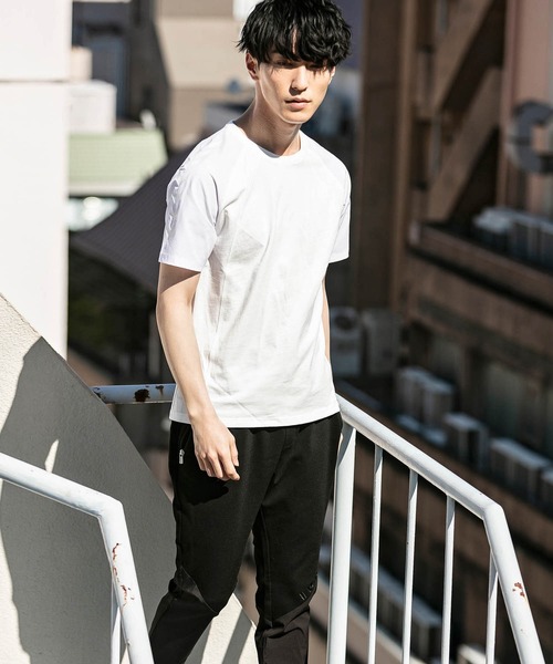 hummel（ヒュンメル）の「直営店・WEB限定 hummel(ヒュンメル)ラグランスリーブTシャツ（Tシャツ/カットソー・メンズ・ブラック/ホワイト・S/M/L/XL）」の10枚目の写真