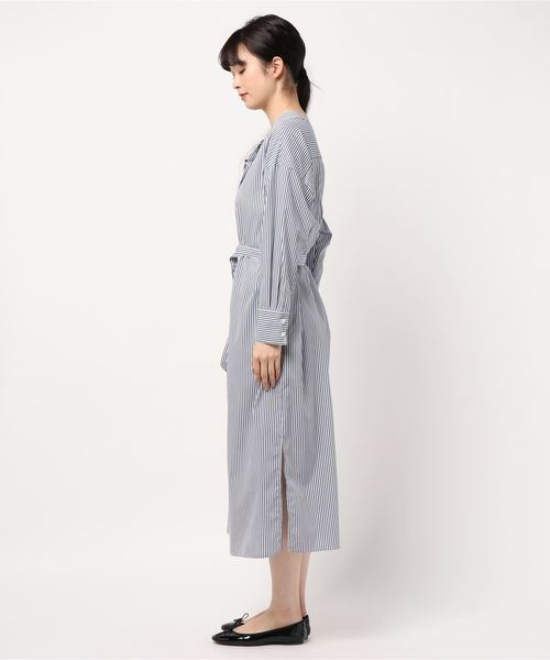 【新品タグ付】New Yorker ストライプ　シャツワンピース NEWYORKER（ニューヨーカー）の「ロンドンストライプ シャツ