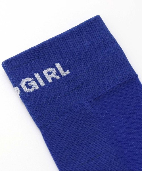 algy（アルジー）の「■ネオンシースルークルーソックス（ソックス/靴下・キッズ・ブルー/ブラック/イエロー・21/24）」の5枚目の写真