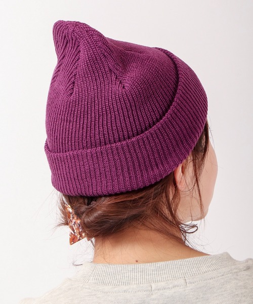 DISCUS ワンポイント ショートニットキャップ（ニットキャップ