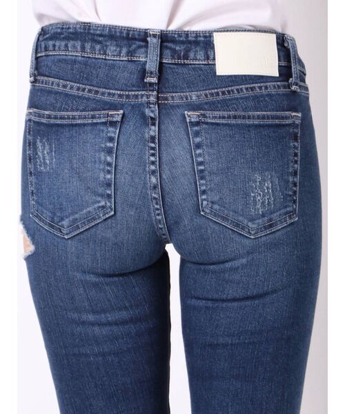 GYDA ジェイダ SIDE RIPPED スキニーデニム スキニージーンズ L SIDE RIPPED スキニーデニムパンツ[品番：MKSW0050084]｜GYDA