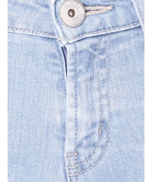 GYDA（ジェイダ）の「SIDE RIPPED スキニーデニムパンツ（デニムパンツ・レディース・スカイブルー/ブルー/ライトブルー・MEDIUM/X-SMALL/SMALL/LARGE）」の19枚目の写真