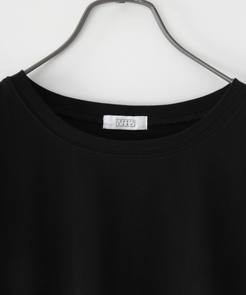 LOWRYS FARM(ローリーズファーム)の「チビフリルノースリーブ 892696(Tシャツ/カットソー・レディース・グリーン/ブラック/ホワイト・FREE)」の5枚目の写真
