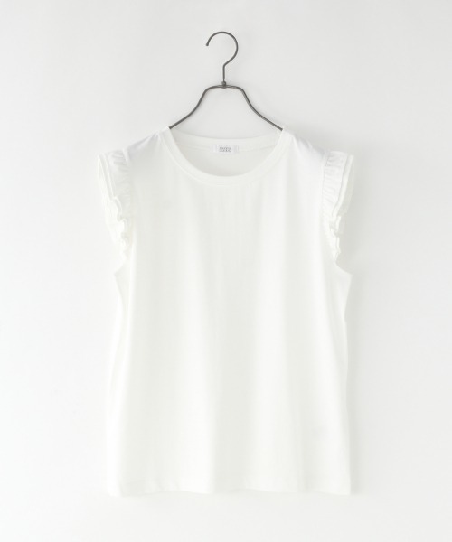 LOWRYS FARM(ローリーズファーム)の「チビフリルノースリーブ 892696(Tシャツ/カットソー・レディース・グリーン/ブラック/ホワイト・FREE)」の17枚目の写真
