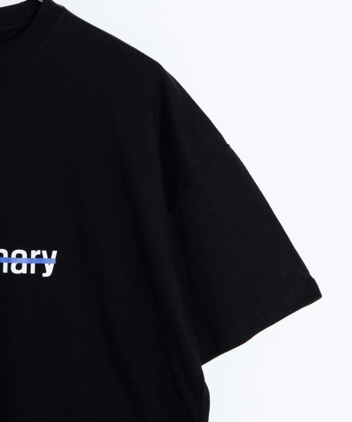 DING（ディング）の「DING/Just ordinary Tシャツ（Tシャツ/カットソー・レディース・ホワイト/ブラック・FREE）」の7枚目の写真