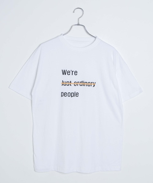 DING（ディング）の「DING/Just ordinary Tシャツ（Tシャツ/カットソー・レディース・ホワイト/ブラック・FREE）」の14枚目の写真