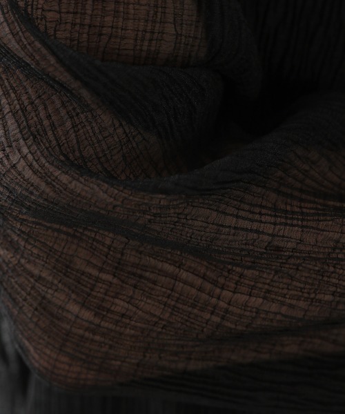 LOWRYS FARM（ローリーズファーム）の「シアープリーツプルオーバーＬＳ　895216（Tシャツ/カットソー・レディース・ブラック/ブルー/アイボリー/バーガンディー・FREE）」の22枚目の写真