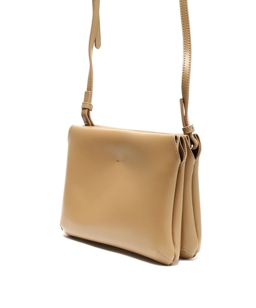 YAHKI（ヤーキ）の「YAHKI(ヤーキ) RECTANGLE BAG（ショルダーバッグ・レディース・ブラック/ベージュ・7）」の8枚目の写真