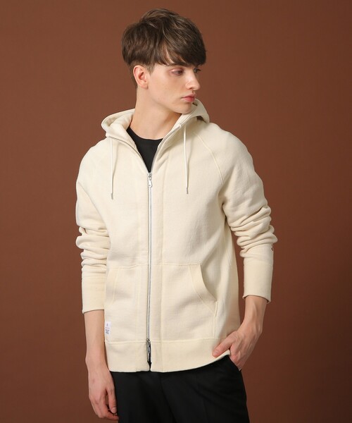 DRESSTERIOR(ドレステリア)の「吊り裏毛 NEW ZIPパーカー(パーカー・レディース・アイボリー/ライトグレー/ネイビー・91/90/92)」の5枚目の写真