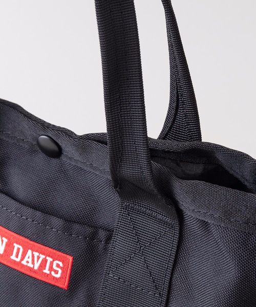 BEN DAVIS（ベンデイビス）の「【BEN DAVIS/ベンデイビス】２ＷＡＹトラベルショルダートートバッグＭ　ＢＤＷ－８０６８　　ポリエステルキャンバス素材使用　肩掛けショルダーテープ取り外し可能（ショルダーバッグ・メンズ・ブラック/パープル/レッド・FREE）」の8枚目の写真