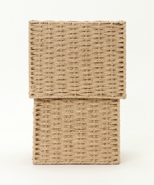 LBC（エルビーシー）の「【ZOZO限定】ペーパーダストＢＯＸ（ダストボックス・レディース・ホワイト/ダークブラウン/ベージュ/ネイビー/グレー・FREE）」の11枚目の写真